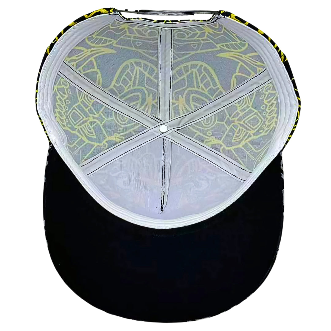 GodLevel Handmade Snapback – Black & Gold