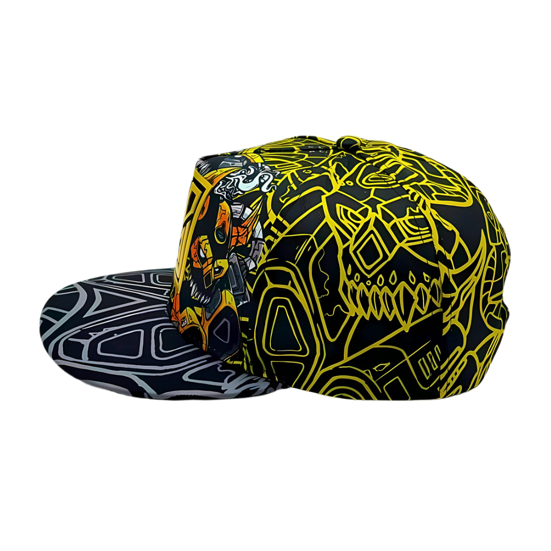 GodLevel Handmade Snapback – Black & Gold