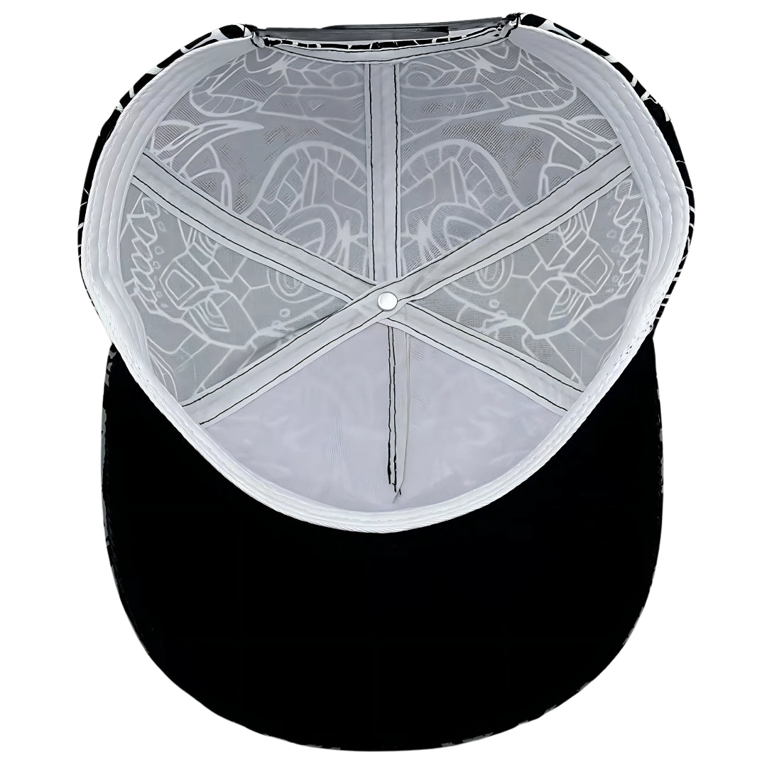 GodLevel Handmade Snapback - Black & White