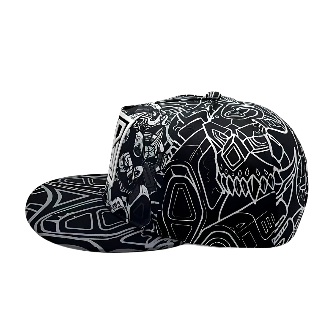 GodLevel Handmade Snapback - Black & White