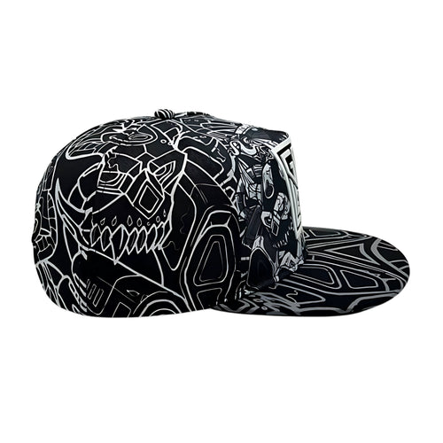 GodLevel Handmade Snapback - Black & White
