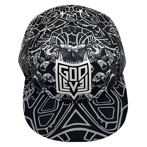 GodLevel Handmade Snapback - Black & White